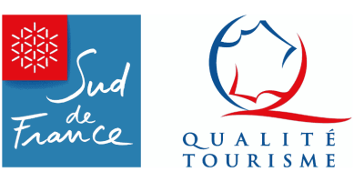 Logo 'Sud de France Qualité Tourisme', attestant de la qualité de notre hôtel à Toulouse